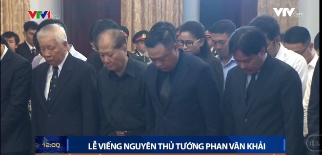 Lãnh đạo nhiều nước đến viếng nguyên Thủ tướng Phan Văn Khải